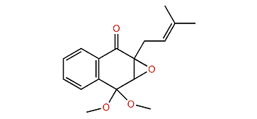 2-(3-Methyl-2-butenyl)-2,3-epoxy-1,4-naphthalenedione 4,4-dimethoxy ketal